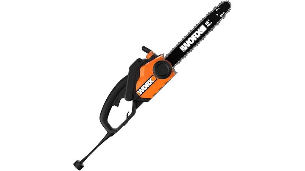 worx electric chainsaw specifications