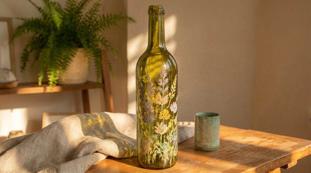 21 Upcycled Glass Bottle Painting Ideas