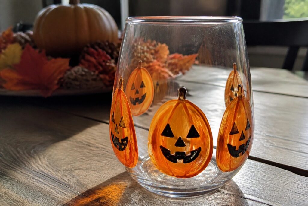Halloween Wine Glasses