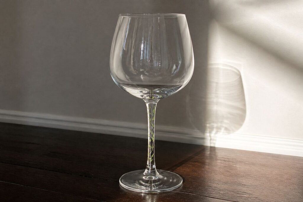 How to Paint the Stem of a Wine Glass, Not the Bowl