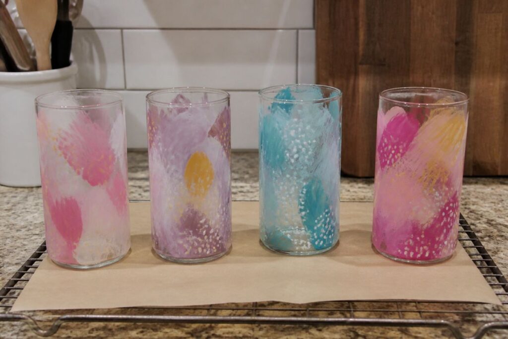How to Cure Painted Glassware Properly for a Longer-Lasting Finish
